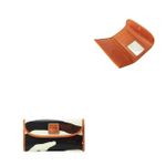 Zebra Leather Continental Clutch Product Image