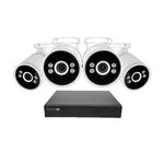 AdvancedX 4K NVR Security System - 1TB w/ 4 Spotlight Bullet IP Cameras Product Image