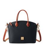 Pebble Grain Domed Satchel Product Image