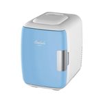 Classic 4L Mini Fridge Blue Product Image