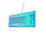 SteelSeries - Apex 3 TKL Wired Membrane Whisper Quiet Switch Gaming Keyboard 8 zone RGB Backlighting - Aqua Product Image