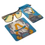 GUNNAR - Borderlands Ripper Computer Glasses with Blue Light Reduction, Amber Lenses - Bandit Smoke Product Image