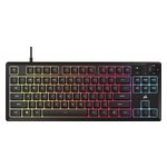 CORSAIR - K55 TKL Gaming Keyboard with RGB Backlighting - Black Product Image