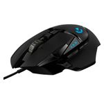 Logitech - G502 HERO Wired Optical Gaming Mouse with RGB Lighting - Wired - Black Product Image