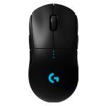 Logitech - PRO Lightweight Wireless Optical Ambidextrous Gaming Mouse with RGB Lighting - Wireless - Black Product Image