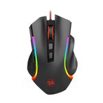 REDRAGON - Griffin M607 Wired Optical Gaming Mouse - Wired - Black Product Image