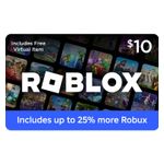 Roblox - $10 Digital Gift Card [Includes Virtual Item] [Digital] Product Image