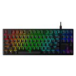HyperX - Alloy Origins Core TKL Wired Mechanical Tactile Aqua Switch Gaming Keyboard with RGB Back Lighting - Black Product Image