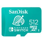 SanDisk - 512GB microSDXC UHS-I Memory Card for Nintendo Switch 1 Product Image