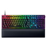 Razer - Huntsman V2 Full Size Wired Optical Purple Clicky Switch Gaming Keyboard with Chroma RGB Backlighting - Black Product Image