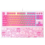 Razer - Ornata V3 TKL Wired Mecha-Membrane Gaming Keyboard with Chroma RGB Backlighting - Hello Kitty Edition Product Image
