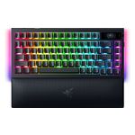Razer - BlackWidow V4 Pro 75% Wireless Mechanical Orange Switch Gaming Keyboard with Hot-Swappable Design - Black Product Image