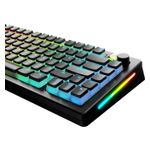 Glorious - Aura V3 Pudding-Style Universal Keycaps for 100% 85% 80% TKL 60% Compact 75% Mechanical Keyboards - Black Product Image