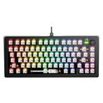 Glorious - GMMK 3 PRO 75% Barebones Wired Mechanical Linear Switch Gaming Keyboard with Hot-swappable Switches - Black Product Image