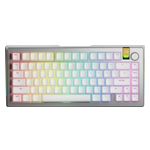 Glorious - GMMK 3 PRO HE 75% Wireless Hall-Effect Linear Switch Gaming Keyboard with Rapid Trigger and Adjustable Actuation - Silver Product Image