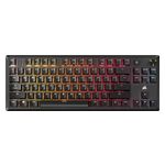 CORSAIR - K70 CORE TKL Compact Wired RGB Pre-Lubed Linear Mechanical Switches Gaming Keyboard with Sound - Black Product Image