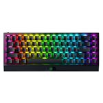 Razer - BlackWidow V4 Mini 65% HyperSpeed Wireless Orange Switch Gaming Keyboard with Hot-Swappable Design - Black Product Image