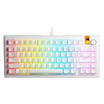 Glorious - GMMK 3 HE 75% Wired Hall-Effect Linear Switch Gaming Keyboard with Rapid Trigger and Adjustable Actuation - White Product Image