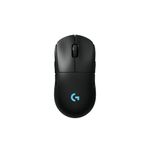 Logitech - PRO 2 LIGHTSPEED Lightweight Optical HERO 44K DPI Gaming Mouse with 4 Customizable and Switchable Magnetic Side Buttons - Wireless - Black Product Image