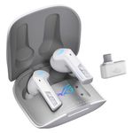 ASUS - ROG Cetra True Wireless SpeedNova In-Ear Gaming Earbuds - White Product Image