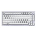 Keychron - Q1 75% Custom Wired RGB Mechanical Keyboard with Programmable QMK/VIA Hot-Swappable Brown Switch - White Product Image