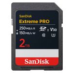SanDisk - Extreme PRO 2TB SDXC UHS-I Memory Card Product Image