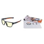 GUNNAR - Overwatch Ultimate Computer Glasses with Blue Light Reduction , Amber Lenses - Ash Product Image