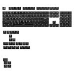 Glorious - GPBT Basics Universal Keycap Set Compatible with Most 100% 85% 80% TKL 60% Compact 75% Mechanical Keyboards - Classic Black Product Image