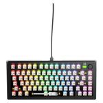 Glorious - GMMK 3 75% Barebones Wired Mechanical Gaming Keyboard with Modular Gasket System - Black Product Image