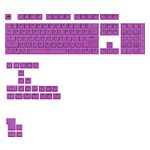 Glorious - GPBT Basics Universal Keycap Set Compatible with Most 100% 85% 80% TKL 60% Compact 75% Mechanical Keyboards - Epic Purple Product Image