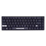Higround - Basecamp 65+ 65% Wired Mechanical Lubed TTC Milky Switch Gaming Keyboard with RGB Backlighting - BlackIce Product Image