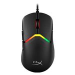 HyperX - Pulsefire Saga Lightweight Wired Optical Gaming Mouse with RGB Lighting - Wired - Black Product Image