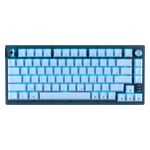 CORSAIR - K65 PLUS RGB 75% Wireless Mechanical Pre-Lubed MLX Red Linear Switch Gaming Keyboard for Mac with Hot-Swappable Switches - Glacier Blue Product Image
