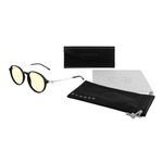 GUNNAR - Loop Computer Glasses with Blue Light Reduction, Amber Lenses - Onyx Mercury Product Image