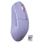 SteelSeries - Rival 3 Gen 2 Wireless Optical Gaming Mouse with Ultra-fast clicks - Wireless - Lavender Product Image