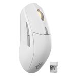SteelSeries - Rival 3 Gen 2 Wireless Optical Gaming Mouse with Ultra-fast clicks - Wireless - White Product Image