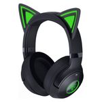 Razer - Kraken Kitty V2 Bluetooth Wireless Over-the-Ear Gaming Headset for PC, Mac, Playstation, Nintendo Switch, Steam Deck - Black Product Image