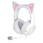 Razer - Kraken Kitty V2 Wired Over-the-Ear Gaming Headset for PC, Mac, Nintendo Switch, Steam Deck, Mobile, and Tablet - White Product Image