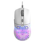 Glorious - Model O Eternal Lightweight Wired Optical Gaming Mouse with Dual-Zone RGB Lighting - Wired - Matte White Product Image