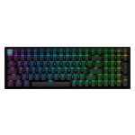 Keychron - K4 HE Custom 96% Wireless Hall Effect Mechanical Switch Gaming Keyboard with Programmable QMK Launcher Software - Black Product Image
