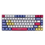 Higround - Basecamp 75+ 75% Wired Mechanical Lubed TTC Milky Switch Gaming Keyboard with RGB Backlighting - Cellshade Primary - CELSHADE PRIMARY Product Image