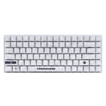 Higround - Basecamp 75+ 75% Wired Mechanical Lubed TTC Milky Switch Gaming Keyboard with RGB Backlighting - SNOWSTONE Product Image