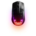 SteelSeries - Aerox 3 Super Light Honeycomb Wireless RGB Optical Gaming Mouse - Wireless - Onyx Product Image