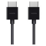 Belkin - Ultra HD HDMI 2.1 Cable 6.6FT/2M - 4K Ultra High Speed HDMI Cable for Nintendo Switch 2, PS5, Xbox Series X & More - Black Product Image