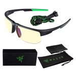 GUNNAR - Torpedo Computer Glasses with Blue Light Reduction , Amber Lenses - Onyx Product Image