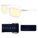 GUNNAR - Intercept Computer Glasses with Blue Light Reduction , Amber Lenses - Crystal Product Image