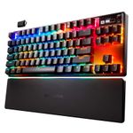 SteelSeries - Apex Pro TKL V2 Wireless Mechanical OmniPoint Adjustable HyperMagnetic Gaming Keyboard with Rapid Tap - Black Product Image