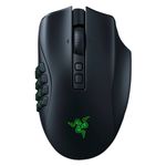 Razer - Naga V2 Pro MMO Optical Gaming Mouse with Interchangeable Side Plates in 2, 6, 12 Button Configurations - Wireless - Black Product Image