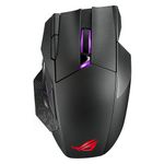 ASUS - ROG Spatha X Wireless Optical Gaming Mouse with 12 Programmable Buttons and Magnetic Charging Stand - Wireless - Black Product Image