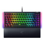 Razer - BlackWidow V4 75% Wired Mechanical Orange Switch Gaming Keyboard with Hot-Swappable Design - Black Product Image